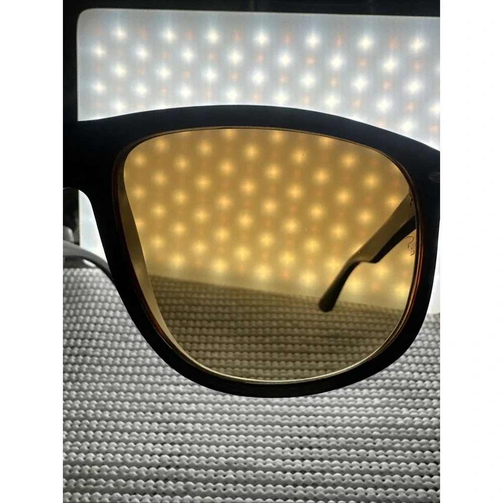 Ray-Ban Boyfriend Sunglasses Brown Frames Brown Lenses - Picture 5 of 6